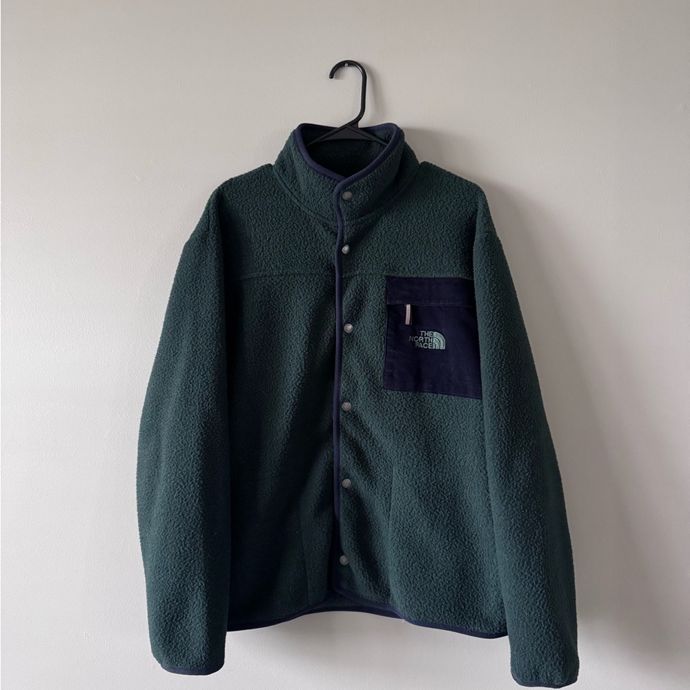 The North Face Men's Green Fleece Jacket